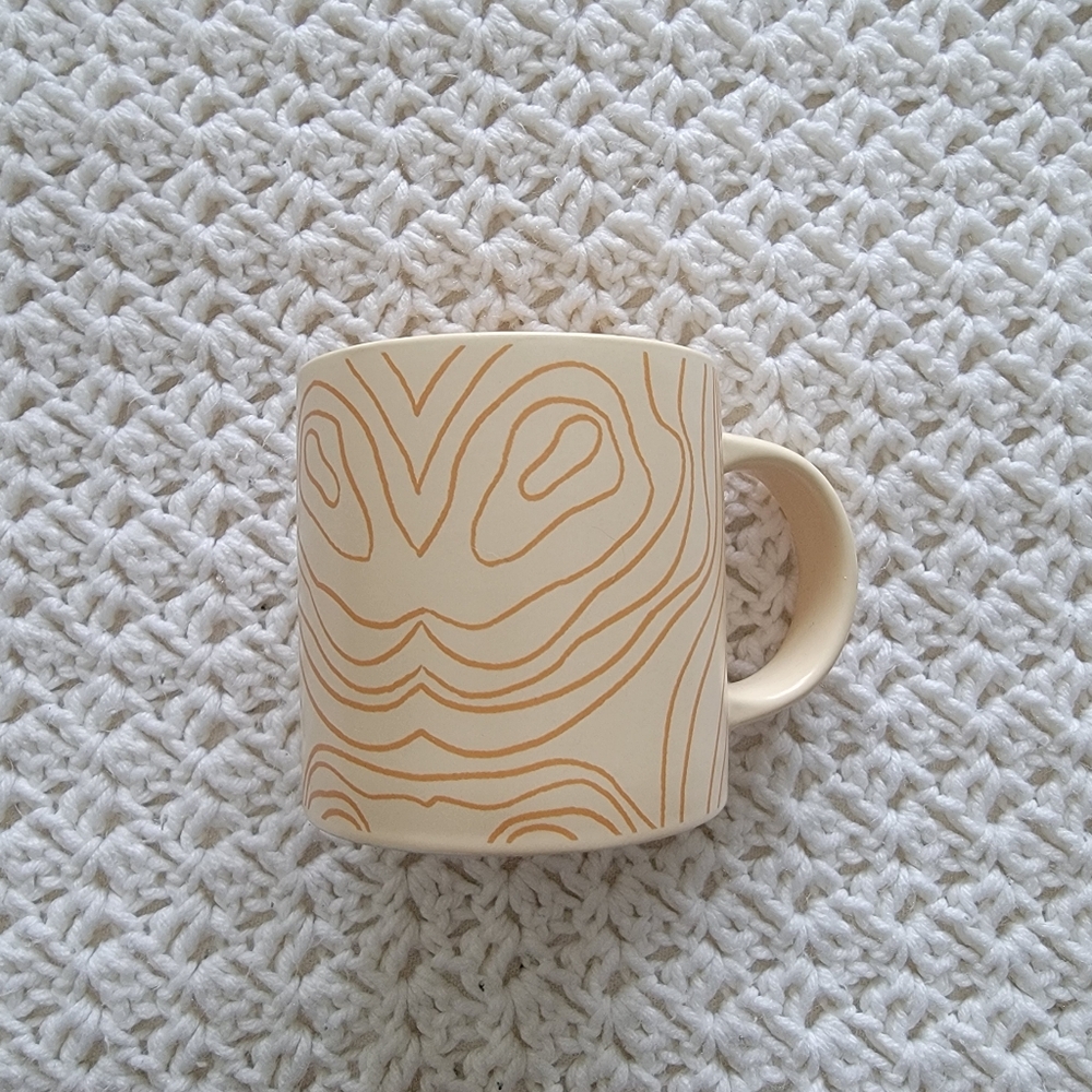 BOGO Whitney Kerney for Causebox Coffee Mug Cream/Orange 12oz